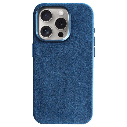 iPhone - Alcantara Case - Ocean blue