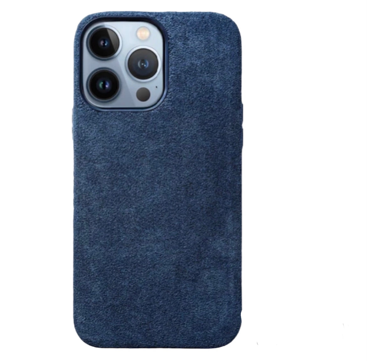 iPhone + Magsafe Plånbok - Alcantara Fodral - Ocean Blue - Combi Deal 