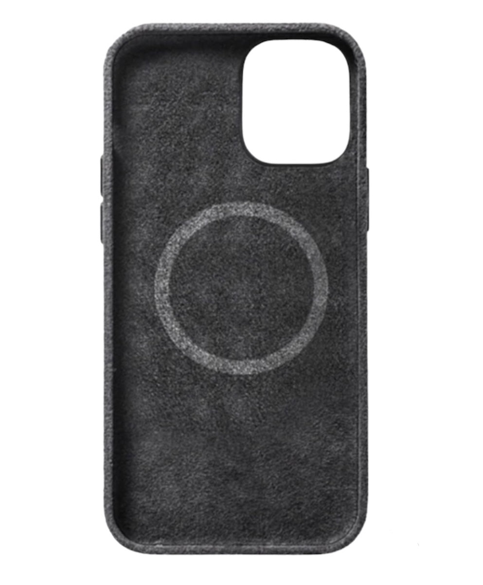 iPhone Alcantara Case + Magsafe Wallet - Space Gray