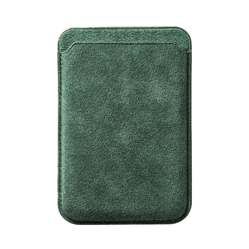 Alcantara MagSafe Wallet - Midnight Green